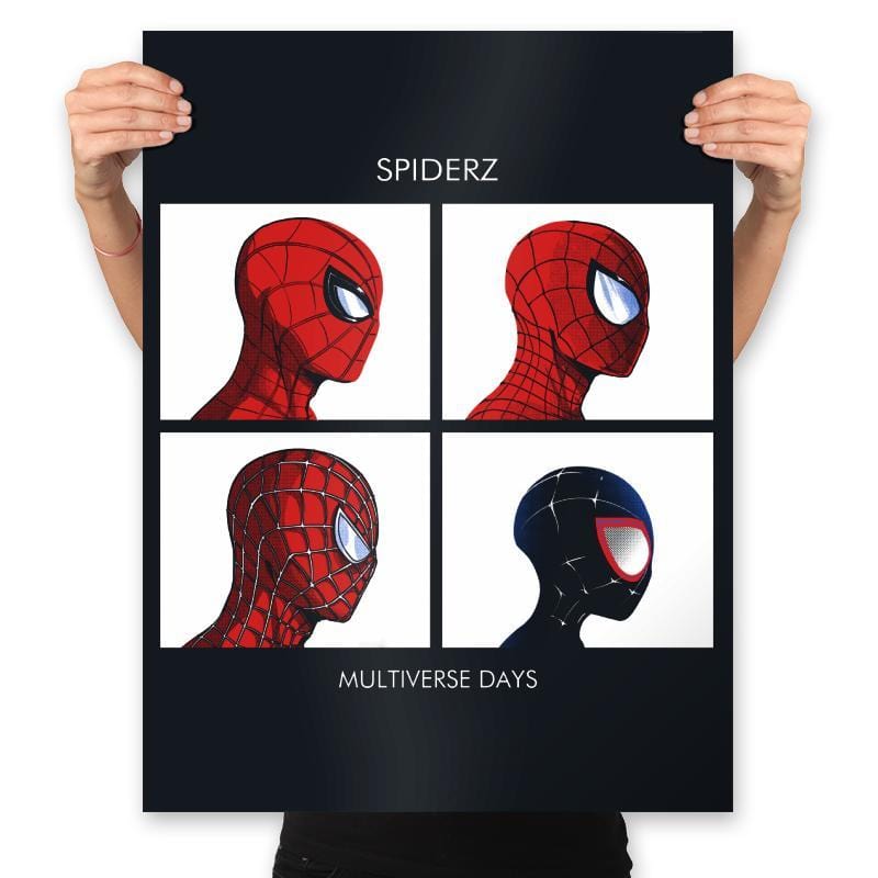 Multiverse Days - Prints Posters RIPT Apparel 18x24 / Black