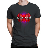 Multiverse of Spiders - Mens Premium T-Shirts RIPT Apparel Small / Heavy Metal