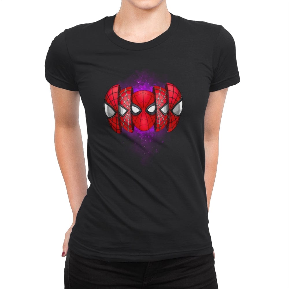Multiverse of Spiders - Womens Premium T-Shirts RIPT Apparel Small / Black