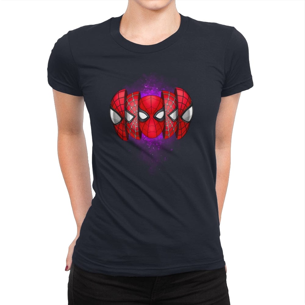 Multiverse of Spiders - Womens Premium T-Shirts RIPT Apparel Small / Midnight Navy