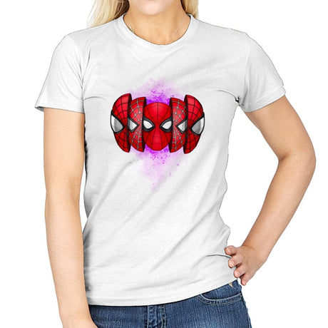 Multiverse of Spiders - Womens T-Shirts RIPT Apparel Small / White