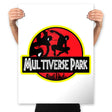 Multiverse Park - Prints Posters RIPT Apparel 18x24 / White