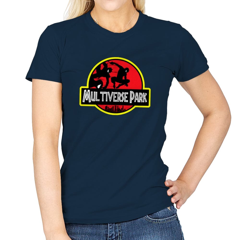 Multiverse Park - Womens T-Shirts RIPT Apparel Small / Navy