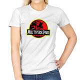 Multiverse Park - Womens T-Shirts RIPT Apparel Small / White