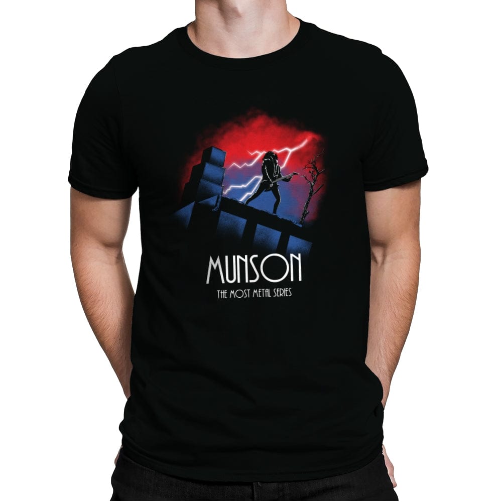 Munson The Most Metal Series - Mens Premium T-Shirts RIPT Apparel Small / Black