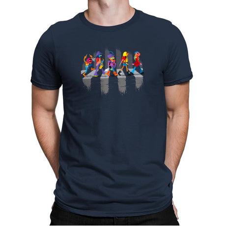Muppet Road Exclusive - Mens Premium T-Shirts RIPT Apparel Small / Midnight Navy
