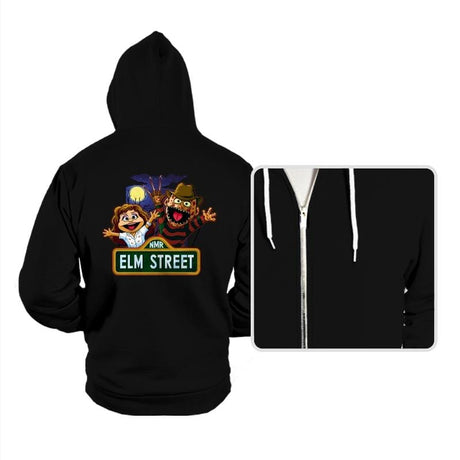 Muppets on Elm Street - Hoodies Hoodies RIPT Apparel Small / Black