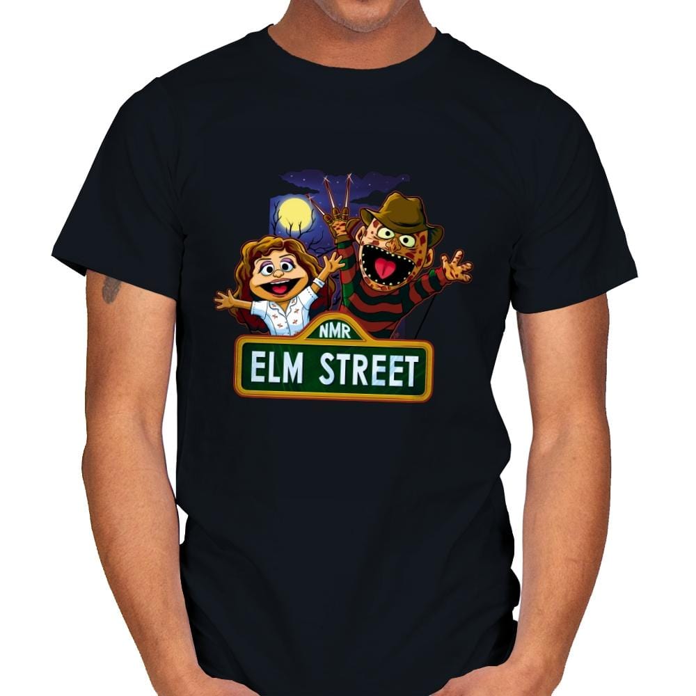 Muppets on Elm Street - Mens T-Shirts RIPT Apparel Small / Black