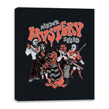 Murder Mystery Squad - Canvas Wraps Canvas Wraps RIPT Apparel 16x20 / Black