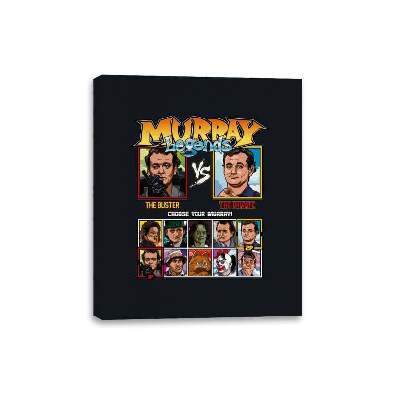 Murray Legends - Canvas Wraps Canvas Wraps RIPT Apparel 8x10 / Black