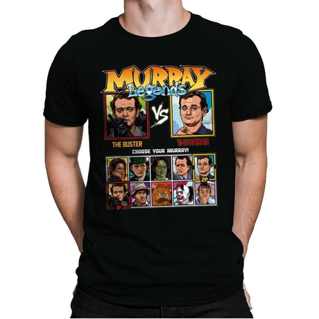 Murray Legends - Mens Premium T-Shirts RIPT Apparel Small / Black