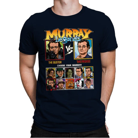 Murray Legends - Mens Premium T-Shirts RIPT Apparel Small / Midnight Navy