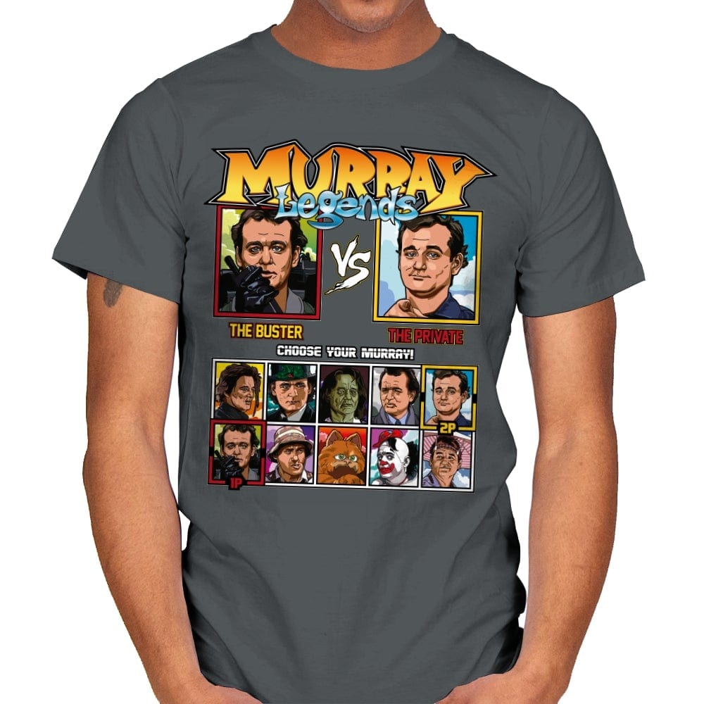 Murray Legends - Mens T-Shirts RIPT Apparel Small / Charcoal