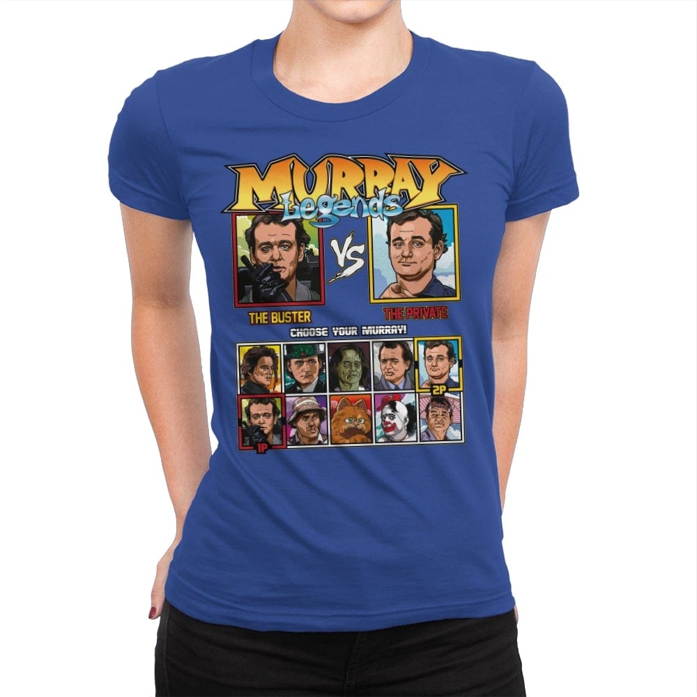 Murray Legends - Womens Premium T-Shirts RIPT Apparel Small / Royal