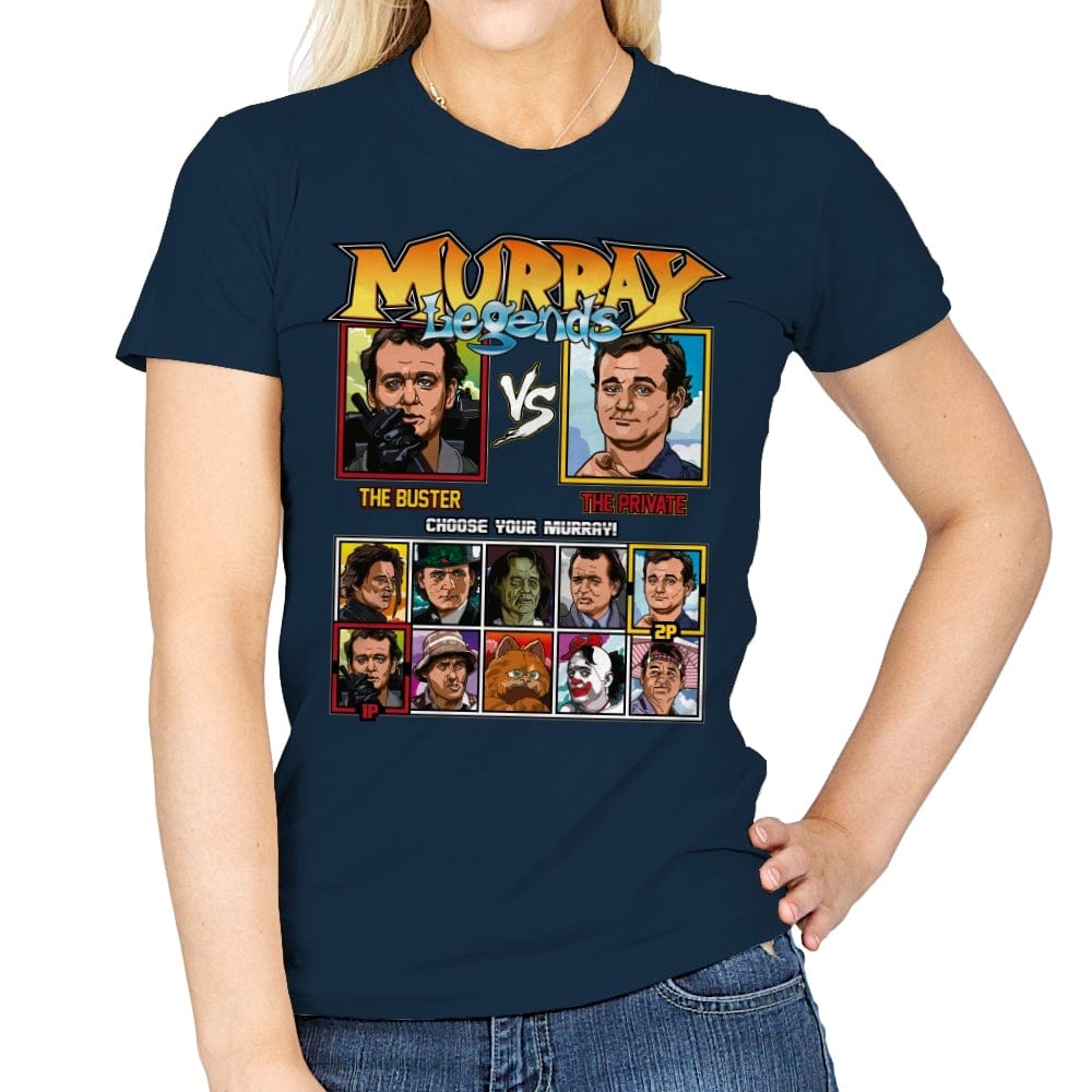 Murray Legends - Womens T-Shirts RIPT Apparel Small / Navy