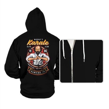 Murray's Karate Club - Hoodies Hoodies RIPT Apparel Small / Black