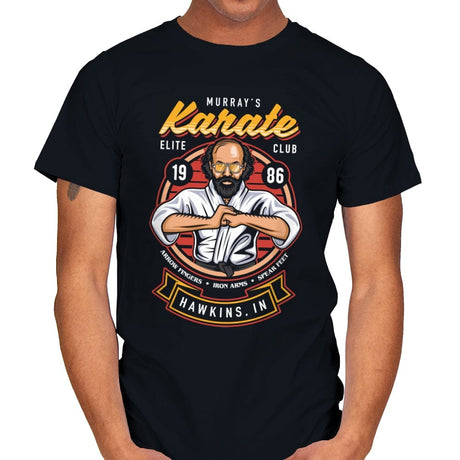 Murray's Karate Club - Mens T-Shirts RIPT Apparel Small / Black