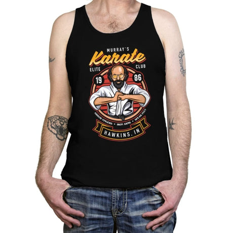 Murray's Karate Club - Tanktop Tanktop RIPT Apparel X-Small / Black