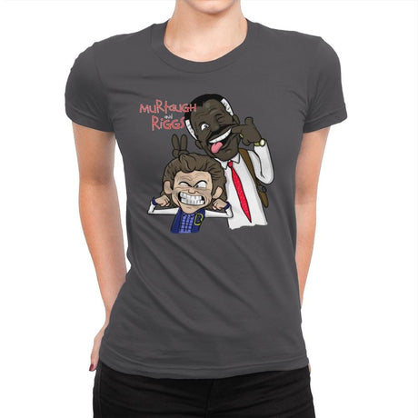 Murtaugh and Riggs - Womens Premium T-Shirts RIPT Apparel Small / Heavy Metal