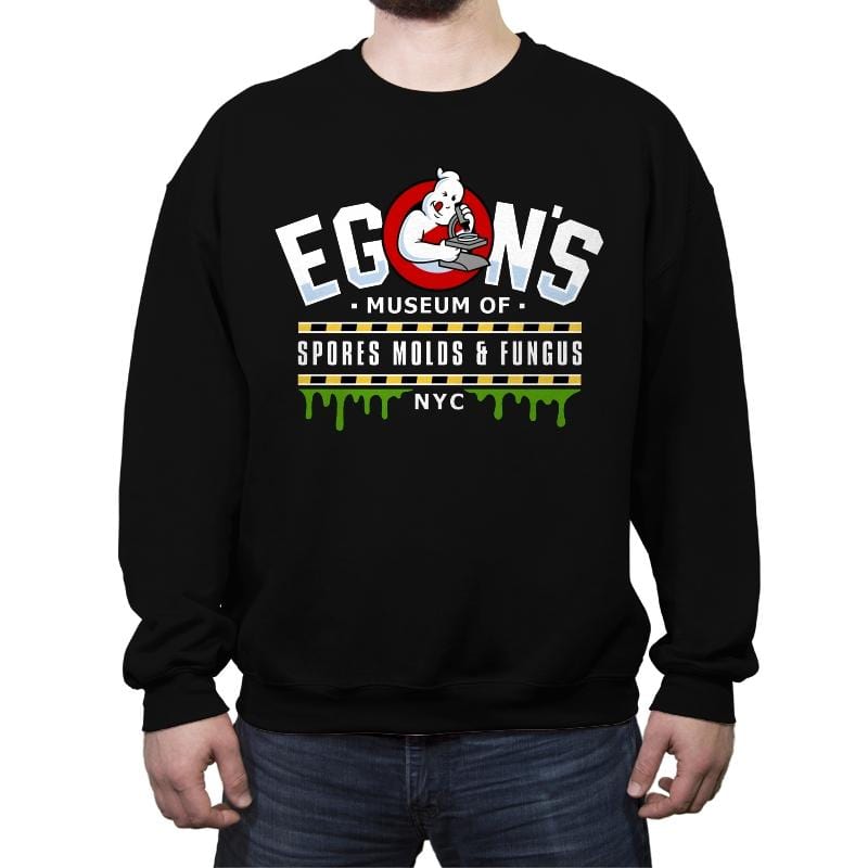 Museum of Spores Molds & Fungus - Crew Neck Sweatshirt Crew Neck Sweatshirt RIPT Apparel