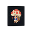 Mushroom Boy - Canvas Wraps Canvas Wraps RIPT Apparel 8x10 / Black