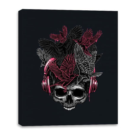 Music In My Soul - Canvas Wraps Canvas Wraps RIPT Apparel 16x20 / Black