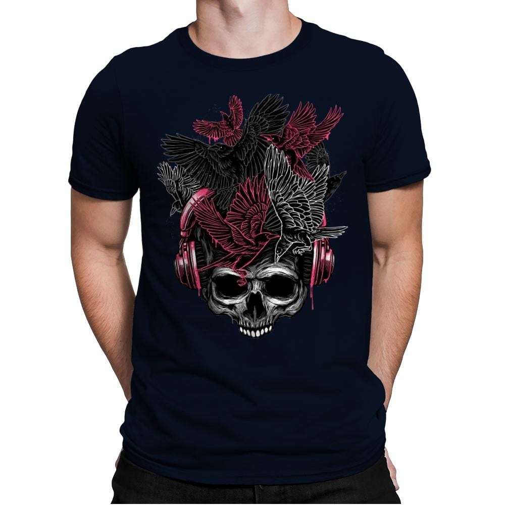 Music In My Soul - Mens Premium T-Shirts RIPT Apparel Small / Midnight Navy