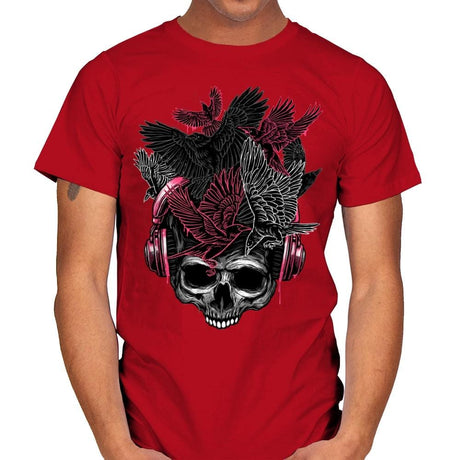 Music In My Soul - Mens T-Shirts RIPT Apparel Small / Red