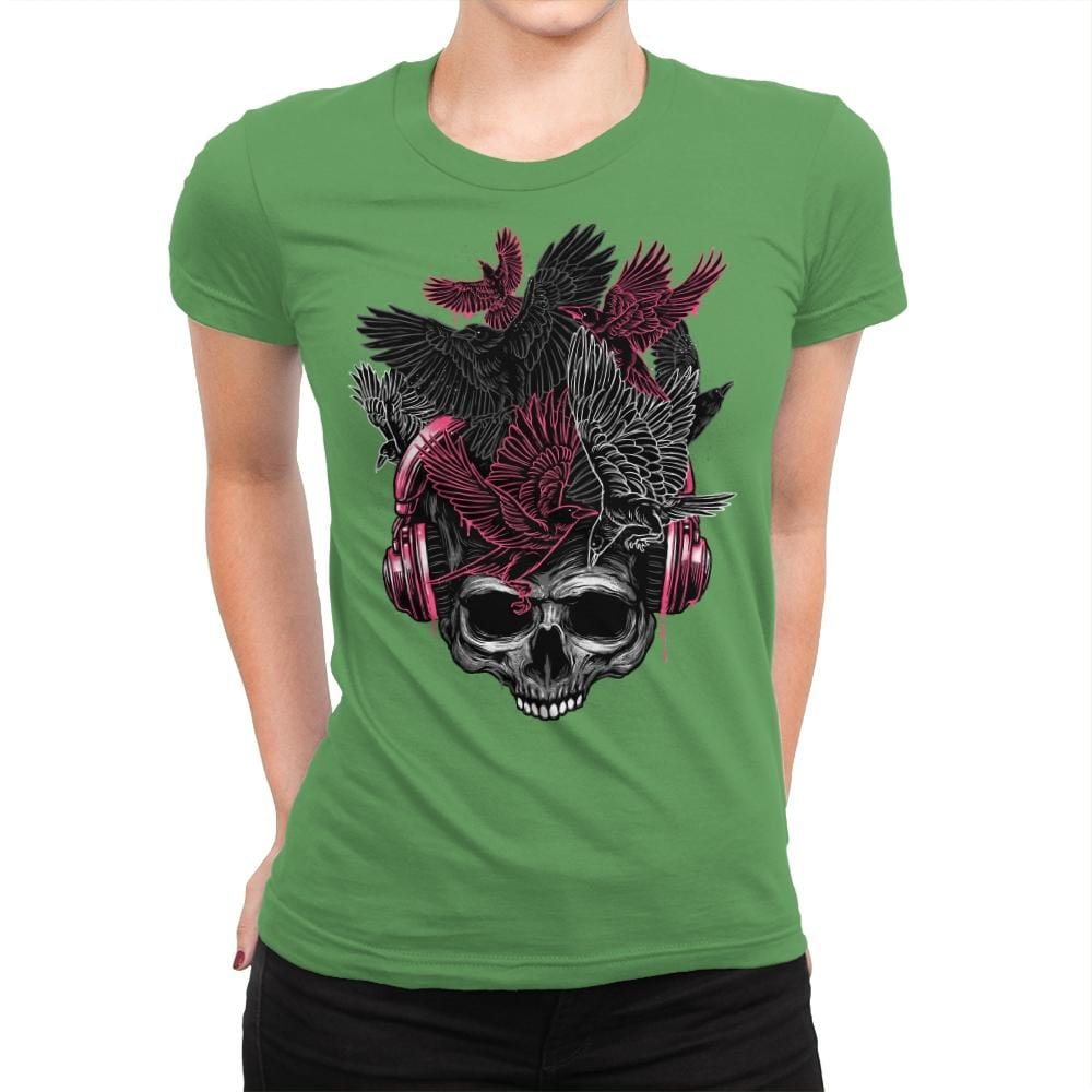 Music In My Soul - Womens Premium T-Shirts RIPT Apparel Small / Kelly