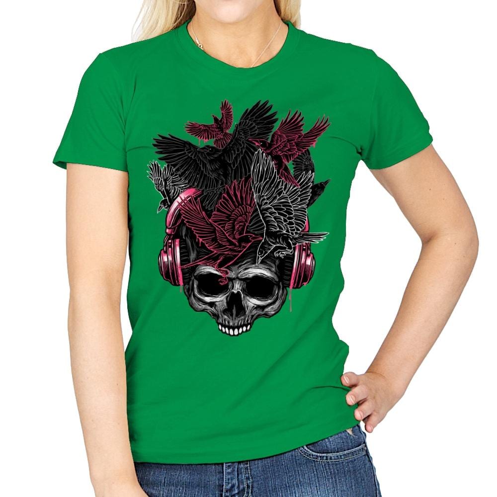 Music In My Soul - Womens T-Shirts RIPT Apparel Small / Irish Green