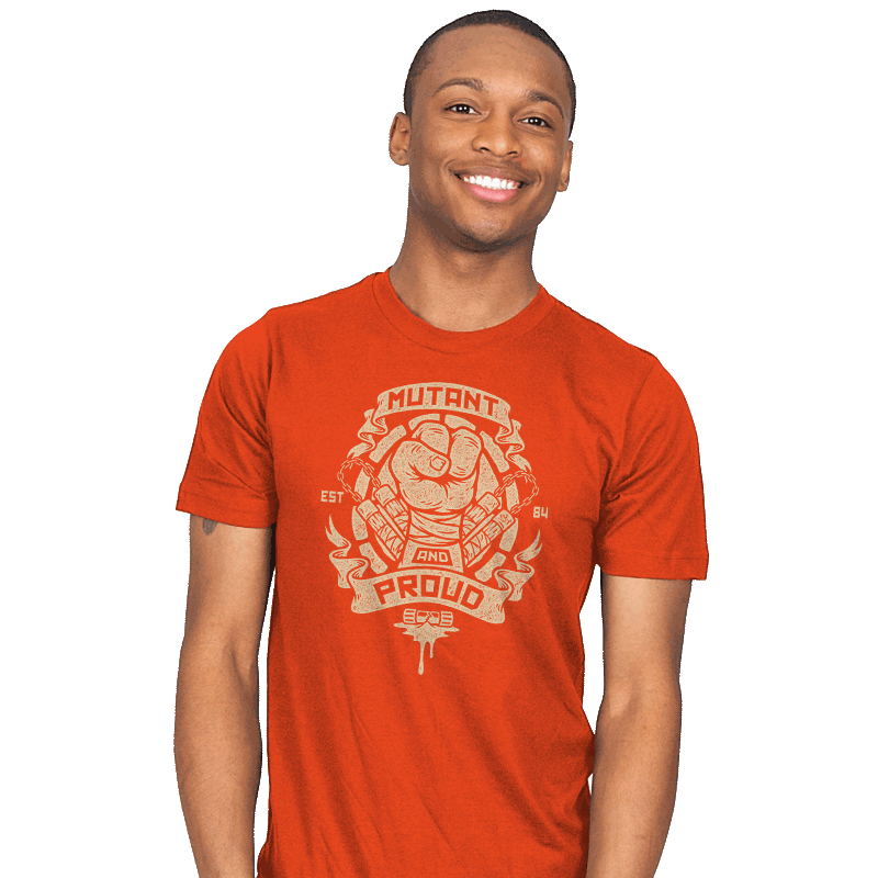 Mutant and Orange! - Mens T-Shirts RIPT Apparel