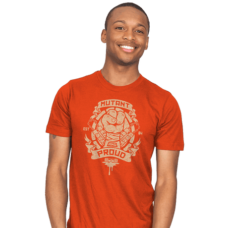 Mutant and Orange! - Mens T-Shirts RIPT Apparel