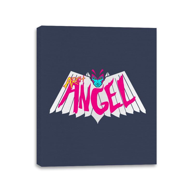 Mutant Angel-Man - Canvas Wraps Canvas Wraps RIPT Apparel 11x14 / Navy