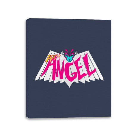 Mutant Angel-Man - Canvas Wraps Canvas Wraps RIPT Apparel 11x14 / Navy