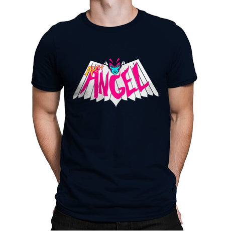 Mutant Angel-Man - Mens Premium T-Shirts RIPT Apparel Small / Midnight Navy