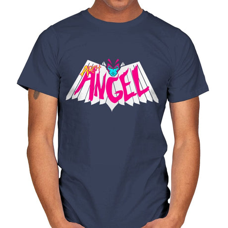 Mutant Angel-Man - Mens T-Shirts RIPT Apparel Small / Navy