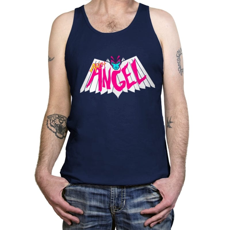 Mutant Angel-Man - Tanktop Tanktop RIPT Apparel X-Small / Navy