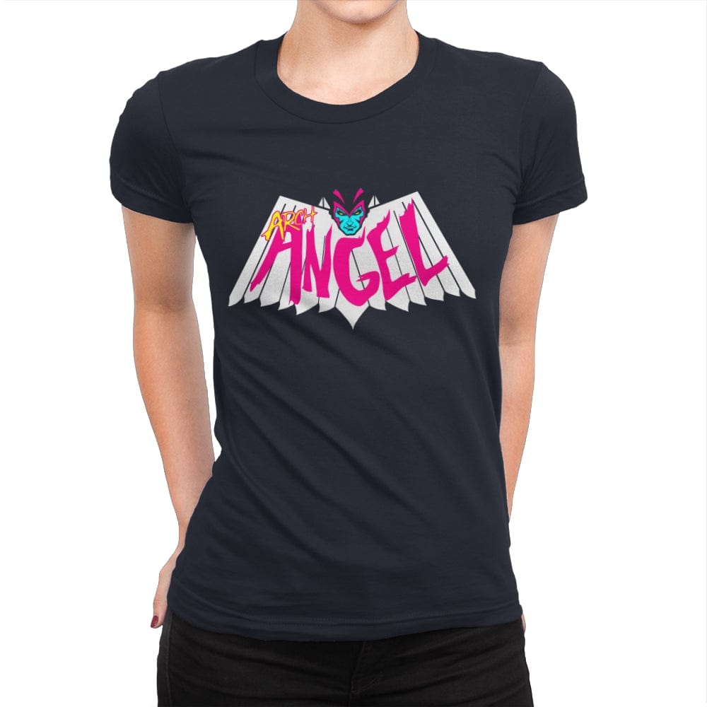 Mutant Angel-Man - Womens Premium T-Shirts RIPT Apparel Small / Midnight Navy