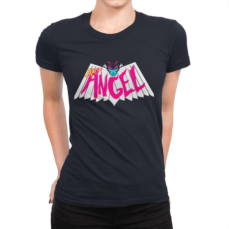 Mutant Angel-Man - Womens Premium T-Shirts RIPT Apparel Small / Midnight Navy