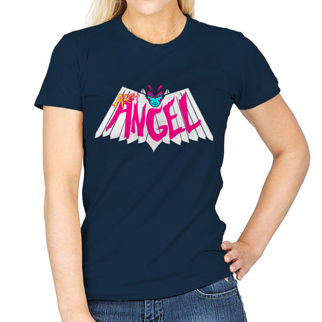 Mutant Angel-Man - Womens T-Shirts RIPT Apparel Small / Navy