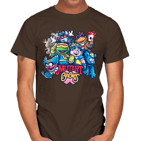 Mutant Babies - Best Seller - Mens T-Shirts RIPT Apparel Small / Dark Chocolate