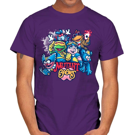 Mutant Babies - Best Seller - Mens T-Shirts RIPT Apparel Small / Purple