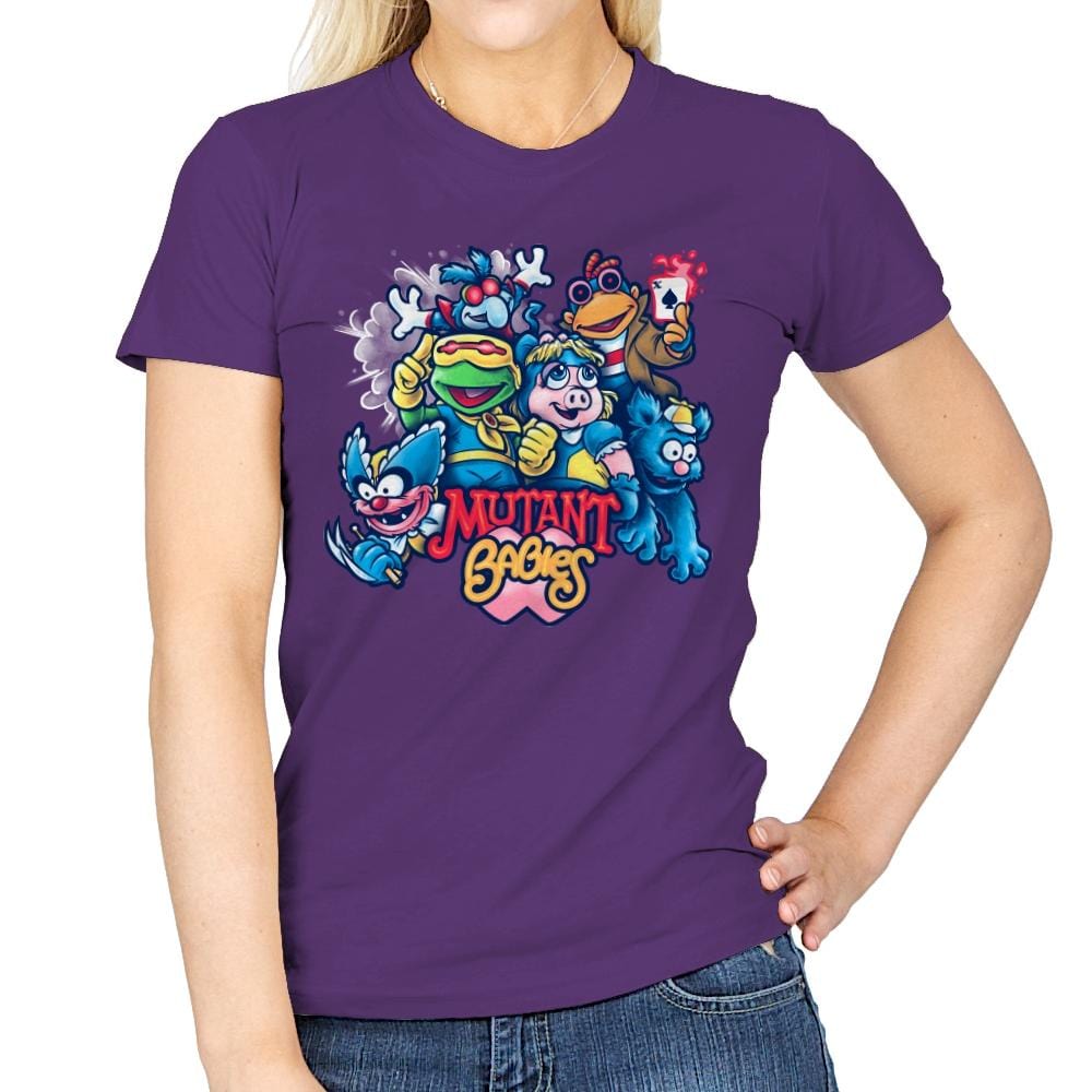 Mutant Babies - Best Seller - Womens T-Shirts RIPT Apparel Small / Purple