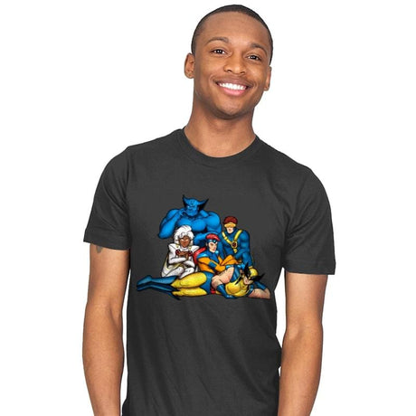 Mutant Club - Mens T-Shirts RIPT Apparel Small / Charcoal