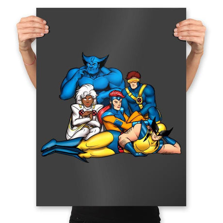 Mutant Club - Prints Posters RIPT Apparel 18x24 / Charcoal