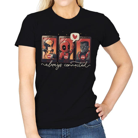 Mutant Connection - Womens T-Shirts RIPT Apparel Small / Black