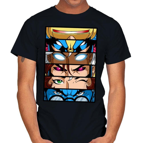 Mutant Eyes - Mens T-Shirts RIPT Apparel Small / Black