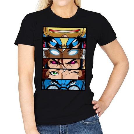 Mutant Eyes - Womens T-Shirts RIPT Apparel Small / Black