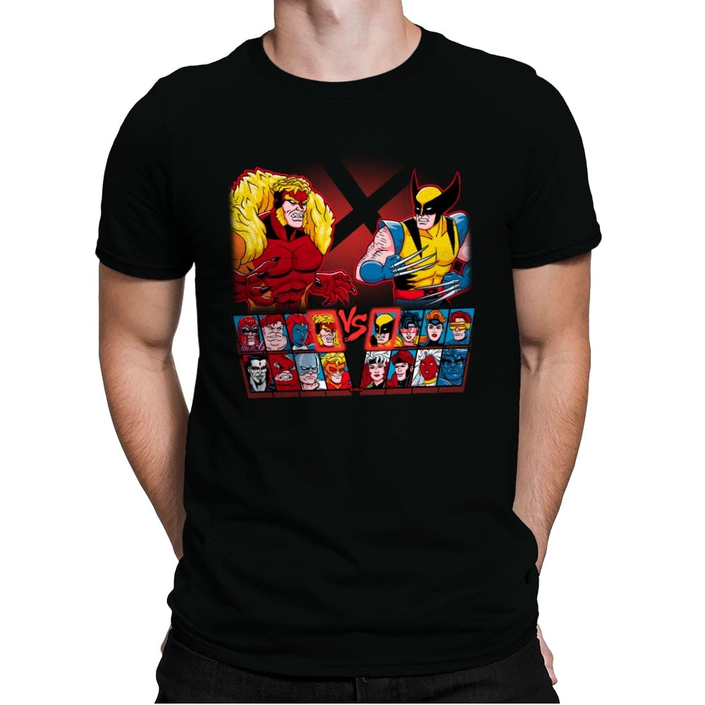 Mutant Fighter - Mens Premium T-Shirts RIPT Apparel Small / Black