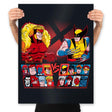 Mutant Fighter - Prints Posters RIPT Apparel 18x24 / Black
